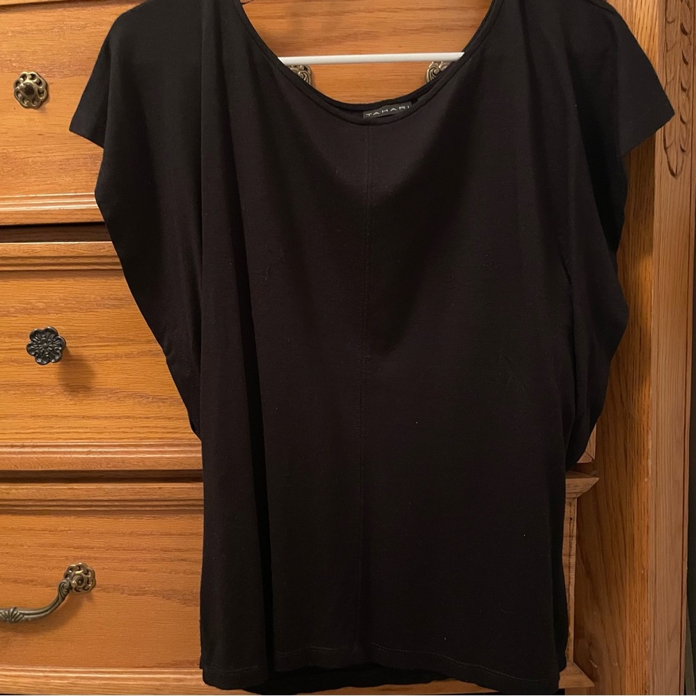 Elegant Black Women's Top